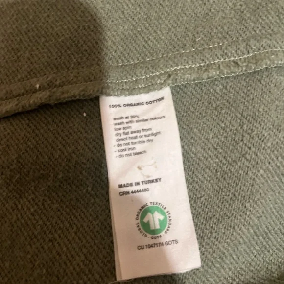 Finisterre Pinafore Enkus Sweat Dress Seaspray Green Size 8 ( fit up to 12 - Picture 3 of 8